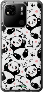 Чохол на Xiaomi Redmi 10A Панди "4318u-2578-2448"