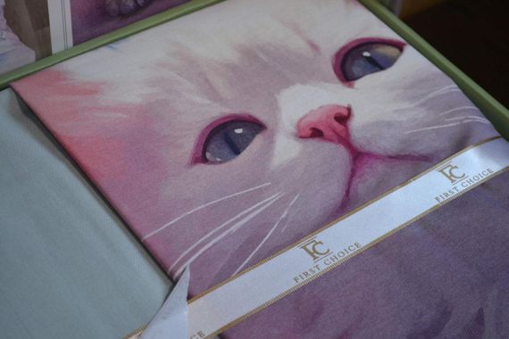 Постельное белье First Choice Exclusive Digital Ranforce 160 х 220 см Cute Cats | Зображення 3