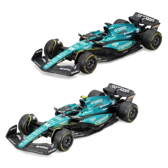 Коллекционная автомодель "Aston Martin AMR23 (2023)" Bburago 18-38090, 1:43 масштаб | Зображення 6