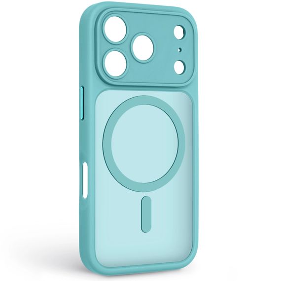 Чохол до мобільного телефона Armorstandart Lush MagCase Apple iPhone 17 Pro Turquoise (ARM87496) | Зображення 1
