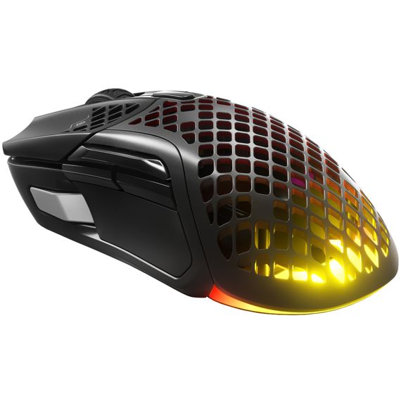 Мишка SteelSeries Aerox 5 Wireless RGB, 18000dpi., 9кн., чорна | Зображення 4