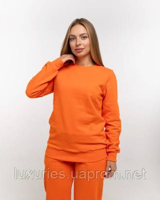 Жіночий світшот українського бренду, теплий жіночий світшот з начосом - 12 кольорів на вибір, зимній світшот