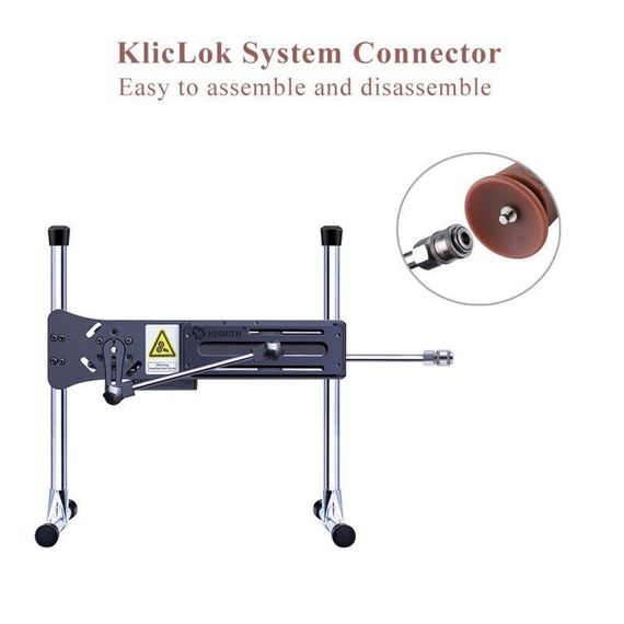 Силиконовый фаллоимитатор для секс-машин Hismith 11″ Silicone Dildo, система KlicLok sexstyle | Зображення 3