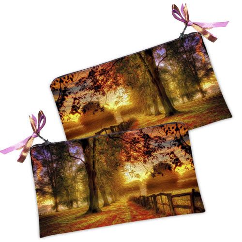 Косметичка жіноча Красива осень 20х12 см (K_14S135)