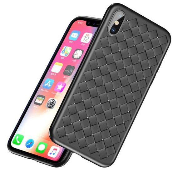 Чохол Primo BV Weaving для телефона Apple iPhone X / XS - Black