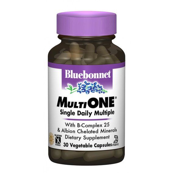 Вітамінно-мінеральний комплекс Bluebonnet Nutrition MultiONE 30 Veg Caps