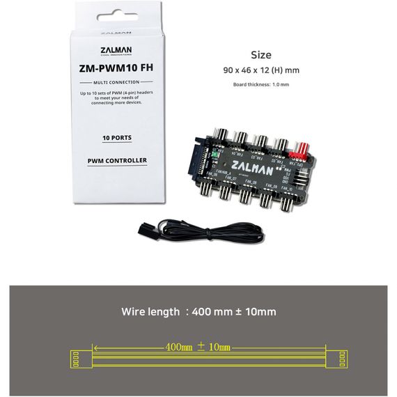 Контроллер вентилятора Zalman ZM-PWM10FH | Зображення 2
