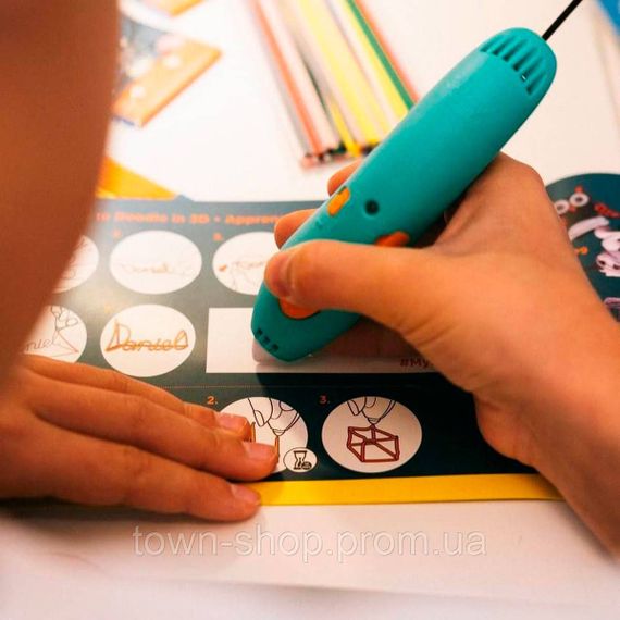 Набор стержней для 3D-ручки 3Doodler Start – Микс (75 шт: зеленый, желтый, розовый) | Зображення 2