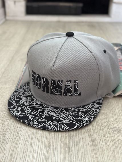 Кепка снепбек (Snapback) Normal Сірий з чорним 56-61р (9100) | Зображення 2