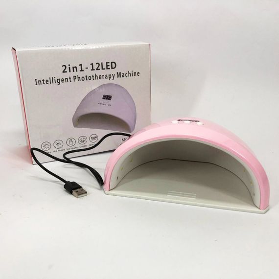 Сушилка для ногтей 36w FD 258 Beauty Nail, Лампа для сушки гель-лака дома, Универсальная лампа для сушки гель лака | Зображення 9