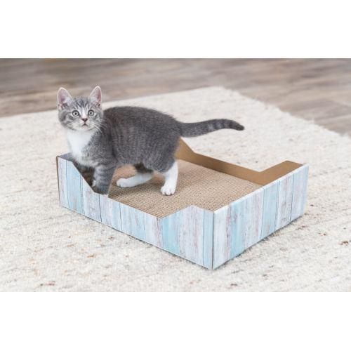 Царапка-кровать Trixie для кошек, с кошачьей мятой, картон, 45х12х33 см | Зображення 4