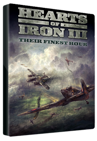 Hearts of Iron III: Their Finest Hour Steam Key GLOBAL