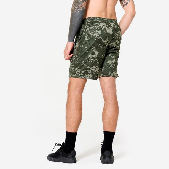 Шорти для фітнесу з кишенями хакі - 2XL | Зображення 3