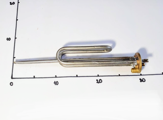 Тен 2000W для бойлера Ariston (Арістон) Novatec (Новатек) Round (Раунд) на фланці 48мм (Україна) | Зображення 2