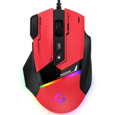 Мышка GamePro GM300R USB Red/Black (GM300R)