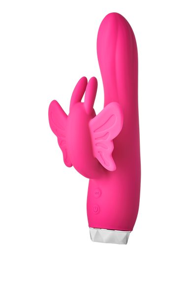 Вібратор кролик Dream Toys FLIRTS BUTTERFLY VIBRATOR PINK