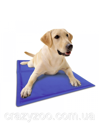 Охлаждающий коврик для собак и котов Pet Cool mat Синий 50х90 см 69229 | Зображення 1
