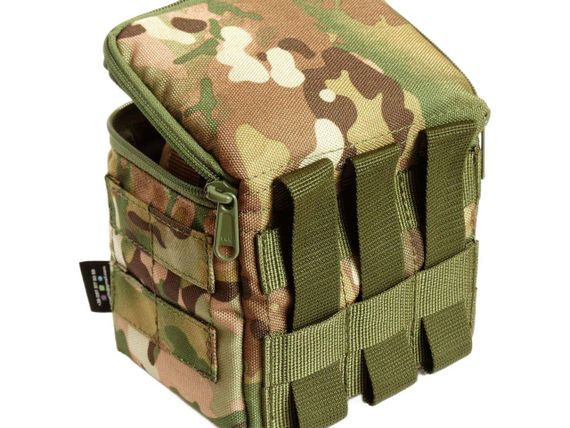 Комплект Підсумок для тактичних навушників + кавер для дужки навушників Multicam | Зображення 2