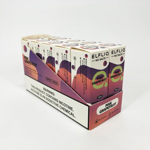 Жидкость ELFLIQ 30 мл 5%. Розовый грейпфрут (Pink Grapefruit) | Зображення 3