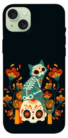 Чохол з картинкою Bones and Blooms для Apple iPhone 15 Plus (6.7")