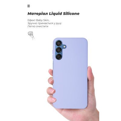 Чехол для мобильного телефона Armorstandart ICON Samsung M15 5G (M156) Lavender (ARM74376) | Зображення 6