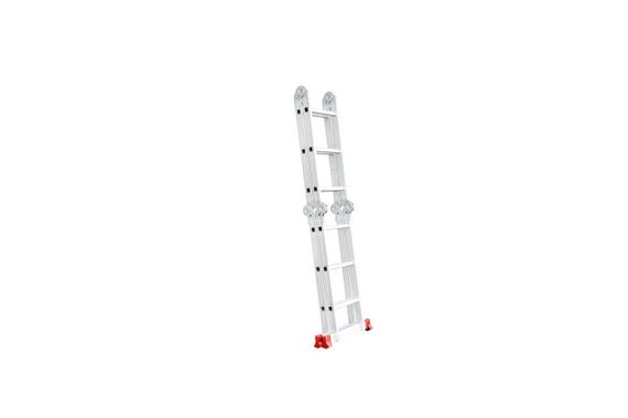 Лестница трансформер Intertool - 3700 мм х 4x3 ступеней (LT-0030) | Зображення 6
