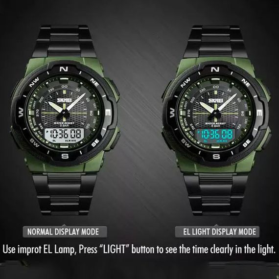 Годинник наручний чоловічий YI-597 SKMEI 1370AG