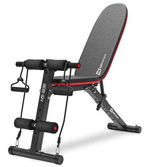 Лавка тренувальна Hop-Sport HS-1030 із фіксатором для ніг