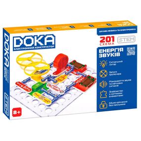 Електронний конструктор Doka Енергія звуків D70706 201 схема