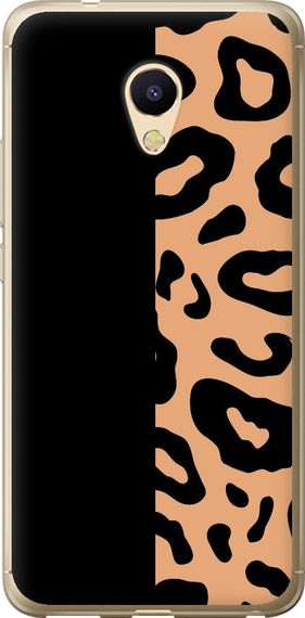 Чехол на Meizu M5s Пятна леопарда "4269u-776-17620"