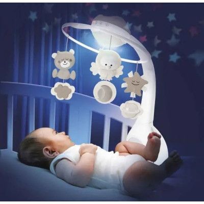Мобиль Infantino 3 в 1 с проектором Серый (004915I) | Зображення 3