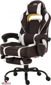 Кресло геймерское GT RACER X-2748 DARK BROWNWHITE Кресло GT RACER X-2748 DARK BROWNWHITE