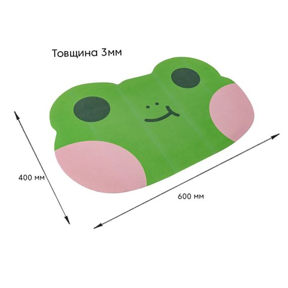 Вологопоглинаючий килимок 40х60х3мм Жабка SW-00002560 | Зображення 2