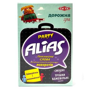 Настільна гра Tactic Alias Вечірка дорожня версія українською (54665)