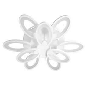 Люстра светодиодная потолочная в холл 90W WW WH (BL-467C/9)