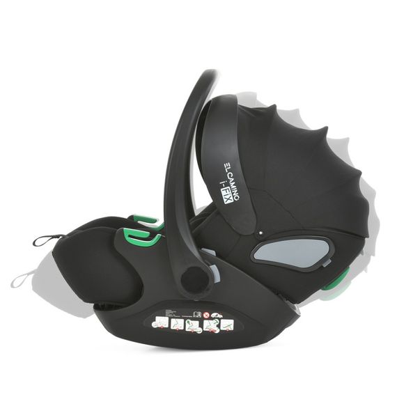 Дитяче автокрісло i-FIX ME 1110 Moon Black | Зображення 2