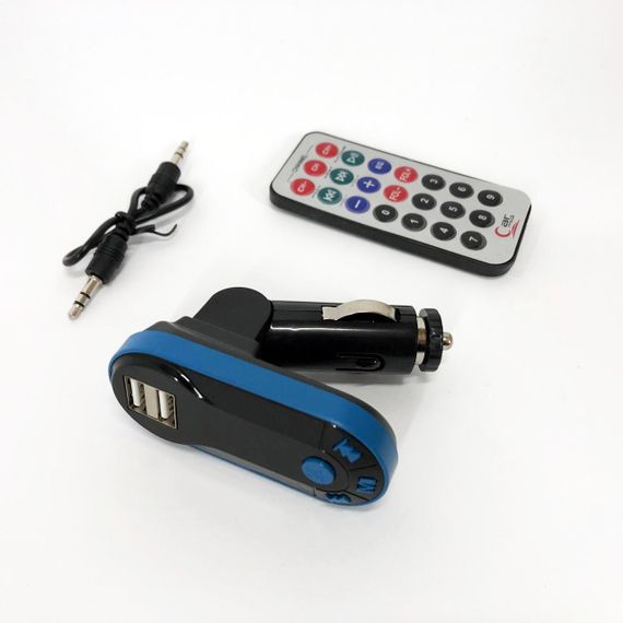 Модулятор для автомобиля CM i9, Fm модулятор с аккумулятором, Блютуз фм передатчик JT-902 для автомагнитолы | Зображення 5