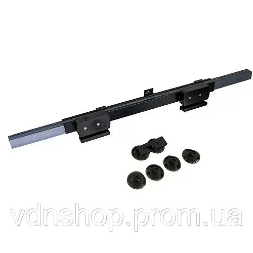 Шторка сонцезахисна в авто 65см Тканина + Фольга висувна | Зображення 2