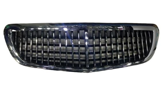 Передняя решетка Maybach (2015-2019 для V-class) С хром полосками для Mercedes Vito / V W447 2014↗ гг.