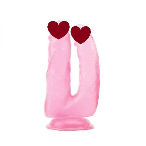Фаллоимитатор двойной 6.3 Inch Dildo, Pink Sex Aura