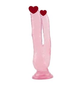 Фаллоимитатор двойной 8.0 Inch Dildo, Pink sexstyle