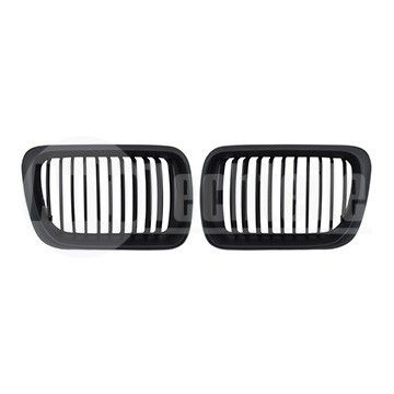 Решетки радиатора компл. BMW 3 E36 97-99 (мат. чёрн.), AutoTechteile, 706 5150, 706 5149