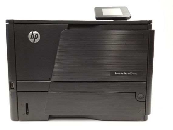 Принтер лазерний HP LaserJet Pro 400 M401DN / Лазерний монохромний друк / 1200x1200 dpi / A4 / 33 стор./хв / USB 2.0, Ethernet б/в | Зображення 1