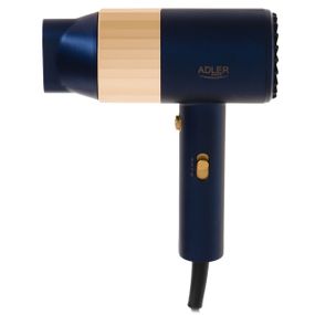 Фен для волосся Adler AD 2280, 1800 Вт, холодне повітря, 3 режими нагріву, концентратор