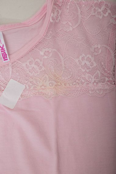 Пижама женская с принтом  -уценка, цвет розовый, 243R1602-010-U-29 | Зображення 6