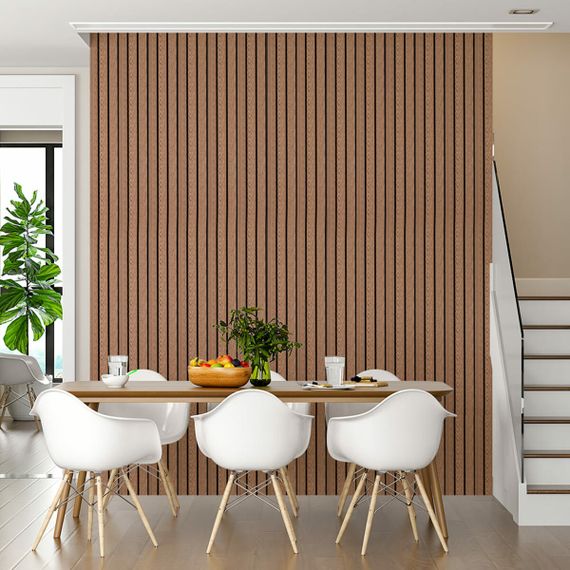 Рейка декоративна PS 2900х120х12мм Горіх SW-00001739 | Зображення 6