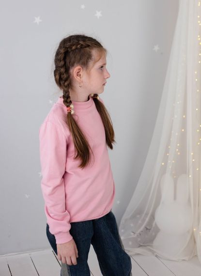 Джемпер для дівчинки Носи своє 134 Пудровий (p-4550-171306) | Зображення 5