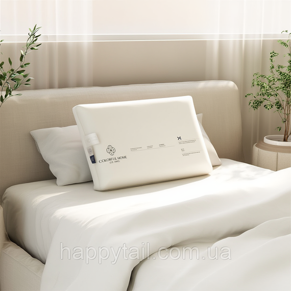 Подушка для сну з ефектом пам'яті 42*70 см гіпоалергенна кремовий Colorful Home 014-006-50 | Зображення 1