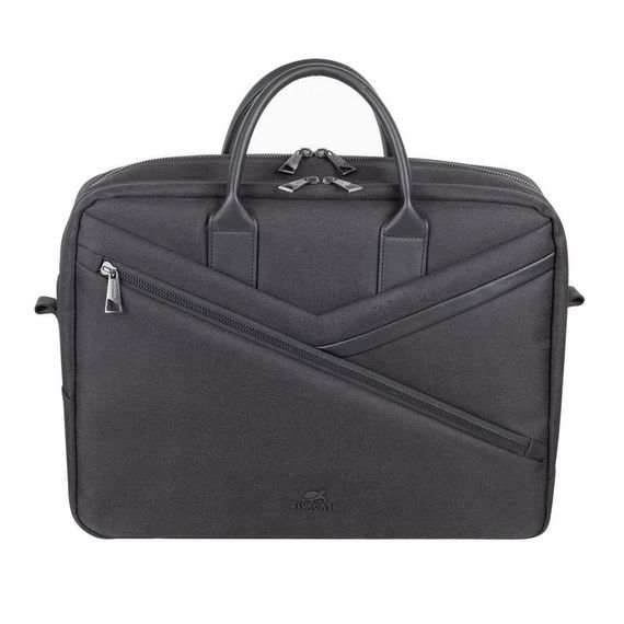 сумка  для ноутбука 15.6 RivaCase 8134 (Black) ECO чорна | Зображення 1
