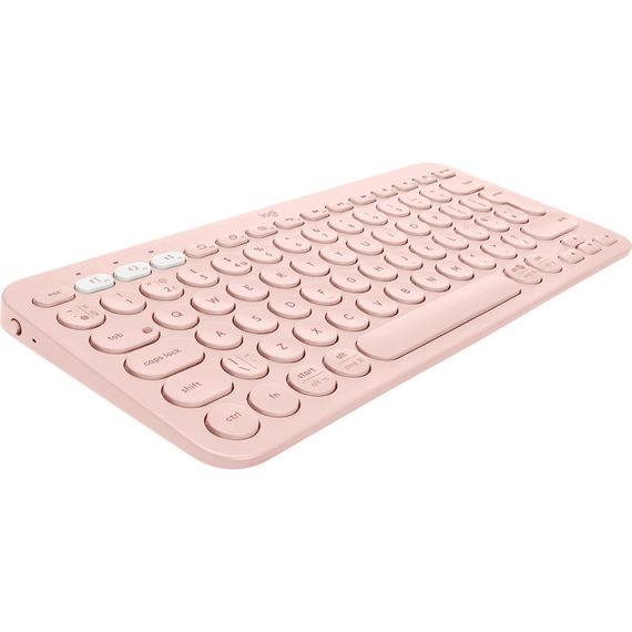 Клавіатура Logitech K380s Multi-Device Bluetooth UA Rose (920-011853) | Зображення 1